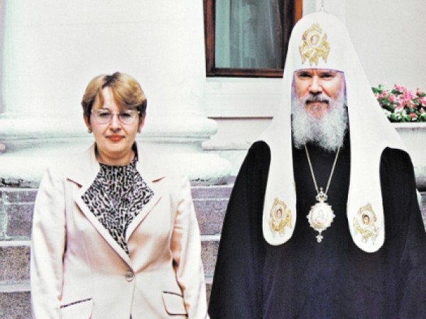 С Патриархом Алексием II 